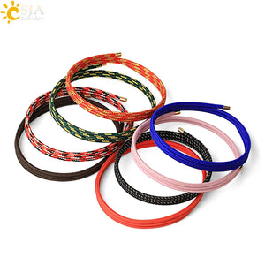CSJA Magnetic Healing Lucky Rope Wrap Bracelet Multilayer Women Men Jewelry