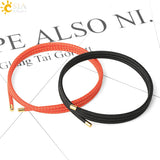 CSJA Magnetic Healing Lucky Rope Wrap Bracelet Multilayer Women Men Jewelry