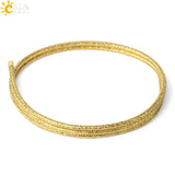 CSJA Magnetic Healing Lucky Rope Wrap Bracelet Multilayer Women Men Jewelry