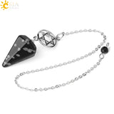 CSJA Divination Pendulum for Dowsing Crystals Amulet G719