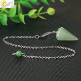 CSJA Divination Pendulum for Dowsing Crystals Amulet G719