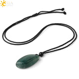 Natural Healing Stone Necklace Pendants Pink Quartz Fluorite Rose Crystals