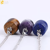 CSJA Lapis Lazuli Pendulum for Dowsing Chakra Healing