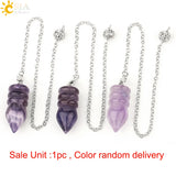 CSJA Lapis Lazuli Pendulum for Dowsing Chakra Healing