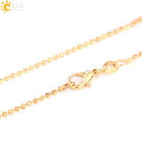 CSJA Purple Crystal Pink Quartz Crescent Moon Pendant