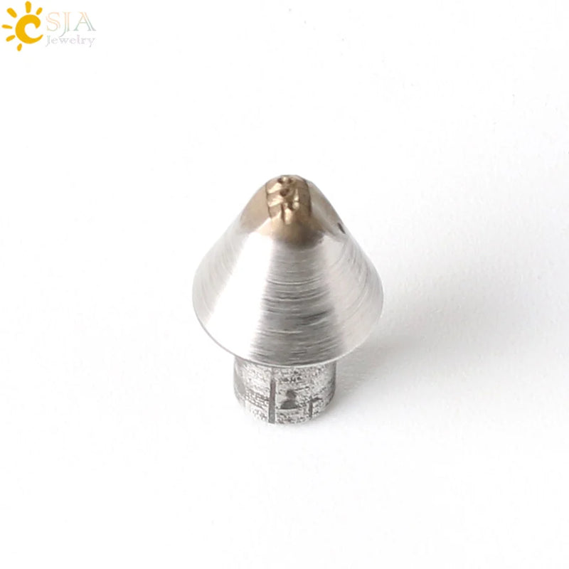 CSJA Arrival Polished Steel Cone Stamp Tool E411