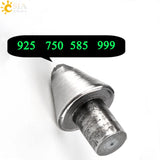 CSJA Arrival Polished Steel Cone Stamp Tool E411