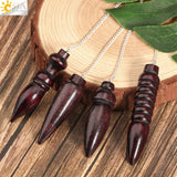 CSJA Spiritual Wooden Pendulum for Divination Meditation