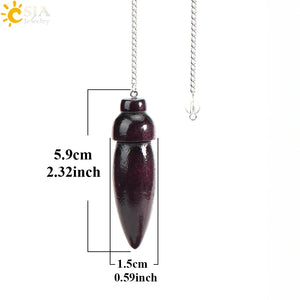 CSJA Spiritual Wooden Pendulum for Divination Meditation