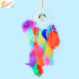 Tree of Life Dream Catcher Natural Stone Beads Wall Decor
