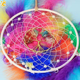 Tree of Life Dream Catcher Natural Stone Beads Wall Decor