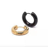 Mermaid Tail Hoop Earrings Zircon Rose Ear Jewelry