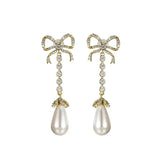 CTE3 Crystal Lightning Earrings For Women Man Geometric Hoop Earrings