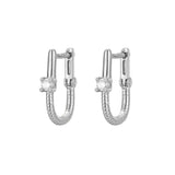 Colorful Crystal Bridal Wedding Drop Earring for Women