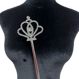 Rhinestone Crown Magic Wand Scepter Crystal Queen Princess Costume Props