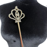 Rhinestone Crown Magic Wand Scepter Crystal Queen Princess Costume Props
