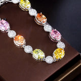 CWWZircons Cubic Zirconia Engagement Bracelet CB289