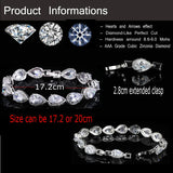 CWWZircons Yellow CZ Bracelet for Women CB127