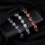 CWWZircons Yellow CZ Bracelet for Women CB127