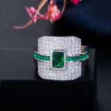 Dark Cubic Zircon Ladies Engagement Cocktail Party Ring R147
