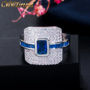 Dark Cubic Zircon Ladies Engagement Cocktail Party Ring R147