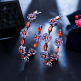 CWWZircons Large Round Circle Hoop Earrings CZ936