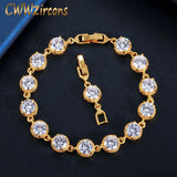 Yellow CZ Stone Tennis Bracelet for Women CB197