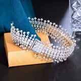 CWWZircons 5A CZ Paved Wide Bridal Bracelet CB309