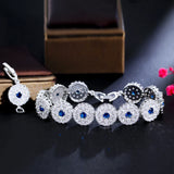 CWWZircons Sparkling CZ Stone Royal Women Wedding Party Bridal Bracelet