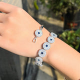 CWWZircons Sparkling CZ Stone Royal Women Wedding Party Bridal Bracelet
