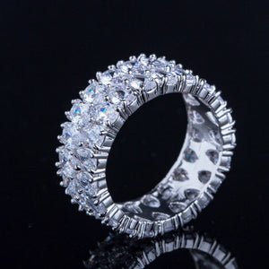 CWWZircon CZ Wedding Engagement Ring R086