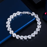 Leaf CZ Bracelet Femme Wedding Jewelry CB271