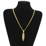 CY&CM Men Hiphop Army Bullet Pendant Necklace