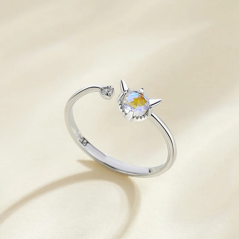 CYJ Little Devil CZ 100% S925 Silver Ring For Women