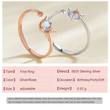CYJ Little Devil CZ 100% S925 Silver Ring For Women