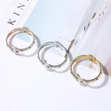 CZ Crystal Spring Clasp Bangles Stainless Steel for Women Men Snake Bracelet