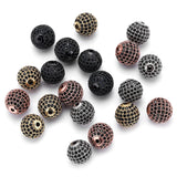 CZ Zirconia Crystal Beads 4-12mm Disco Ball Beads for Jewelry Making