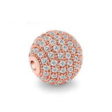 CZ Zirconia Crystal Beads 4-12mm Disco Ball Beads for Jewelry Making