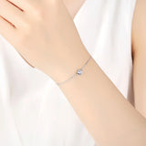 925 Silver Bracelet for Women Zircon Chain Bracelets Charm Party Jewelry