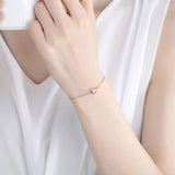925 Silver Heart CZ Charming Fine Jewelry for Christmas Gift