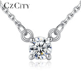 925 Sterling Silver Romantic Charm Necklace for Women