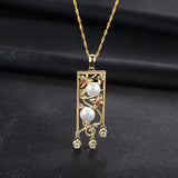 925 Silver Charm Pendant Necklace Women