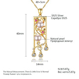 925 Silver Charm Pendant Necklace Women