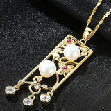 925 Silver Charm Pendant Necklace Women