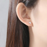 Elephant Stud Earrings 925 Sterling Silver BoHo Jewelry