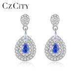 Drop Earrings for Women Water Drop Boho Earring Gemstone Classic Fine Jewelry