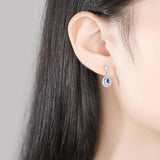 Drop Earrings for Women Water Drop Boho Earring Gemstone Classic Fine Jewelry