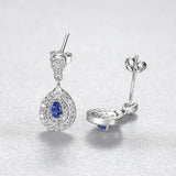 Drop Earrings for Women Water Drop Boho Earring Gemstone Classic Fine Jewelry