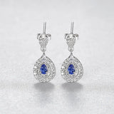 Drop Earrings for Women Water Drop Boho Earring Gemstone Classic Fine Jewelry