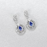 Drop Earrings for Women Water Drop Boho Earring Gemstone Classic Fine Jewelry